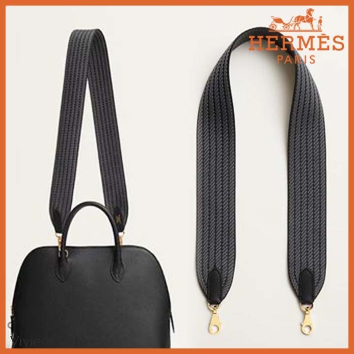 *実用性×高級感*【HERMES】ショルダーストラップCordage50㎜