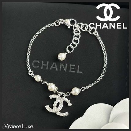 【レア商品】CHANEL レディース ブレスレット パール クリスタル パール クリスタル CHANEL(シャネル) ブレスレット(レディース