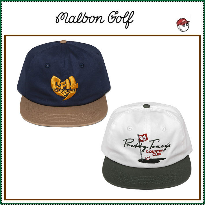 【MALBON】 [GHOSTFACE KILLAH] Painter's Hat /追跡付