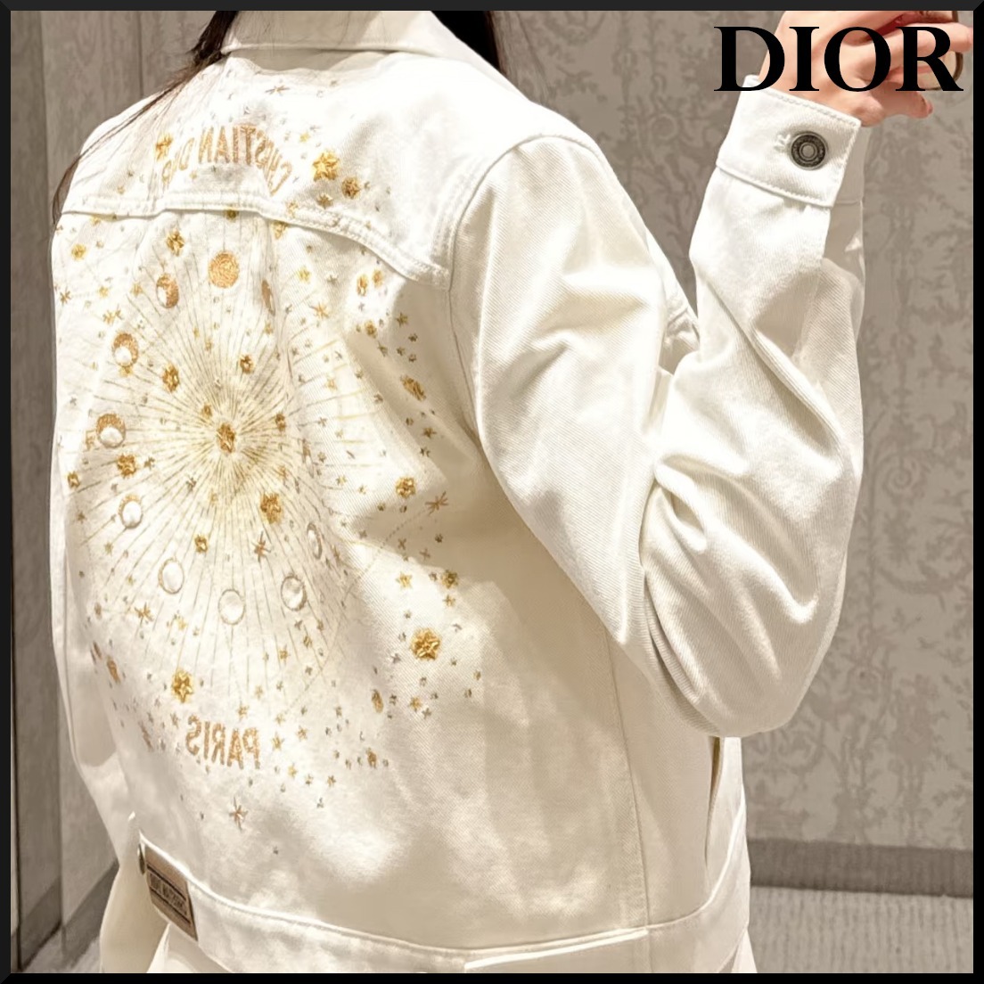 【バックプリントがお洒落☆】Dior Astral ジャケット
