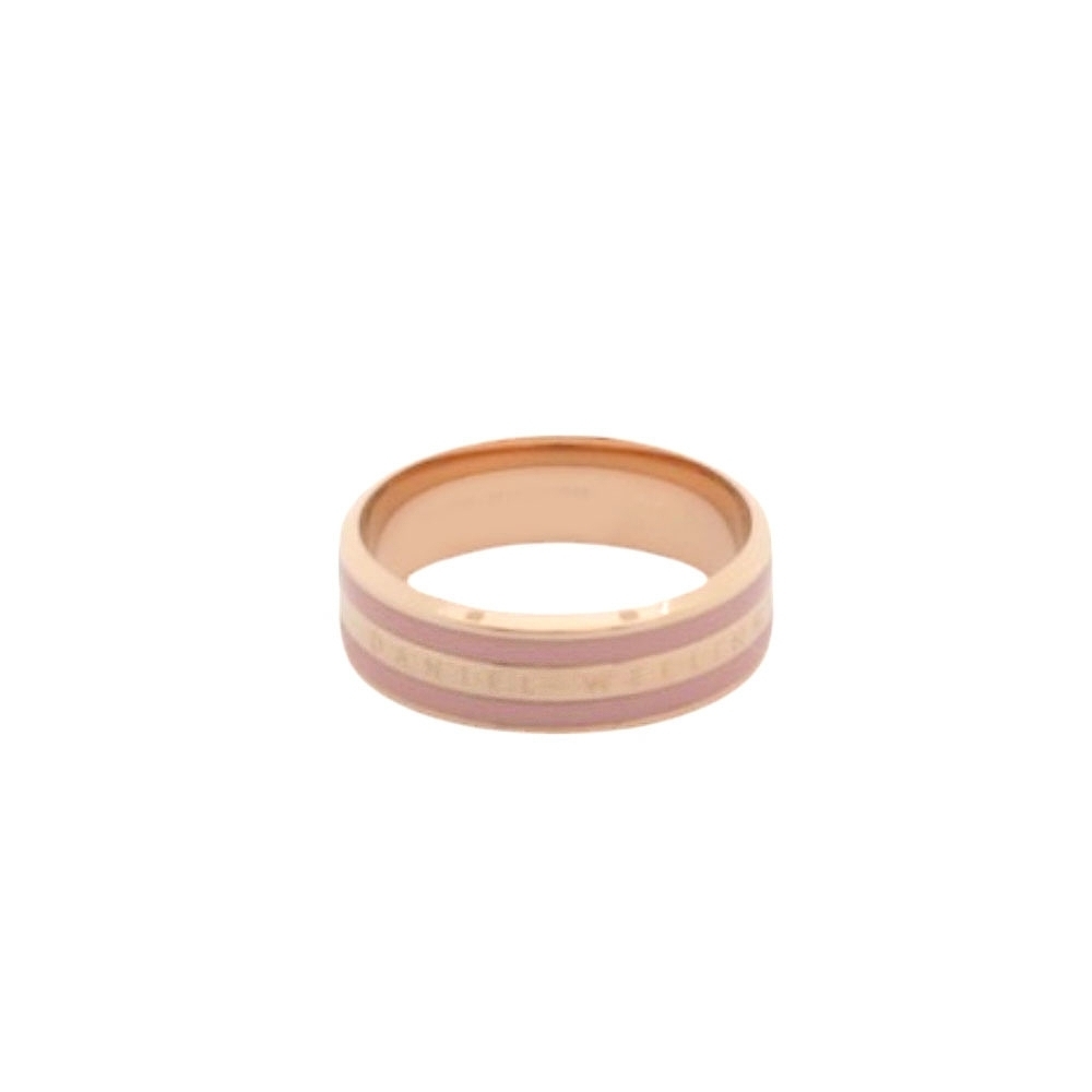 Daniel Wellington Emalie Ring Dusty Rose56 16号 DW00400064