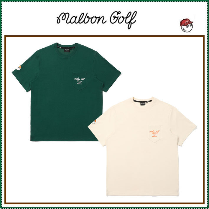 【MALBON】 [MALBON 6451] Tiger Bucket CP Round T-shirt ■MAN