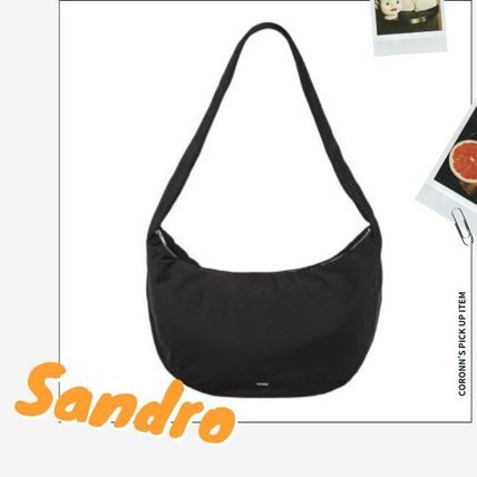 バーガンディ サンドロ Sandro Paris バッグ