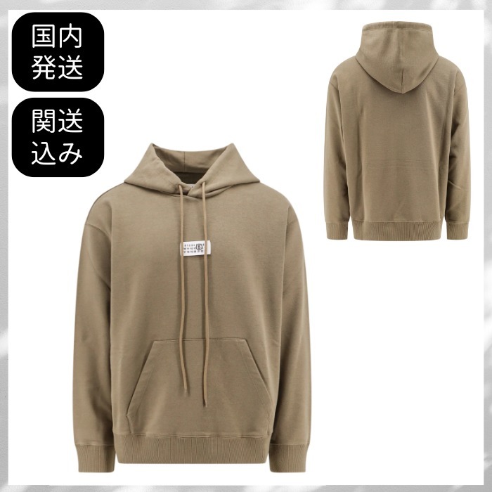 MM6 maison margiela ナンバー ロゴ パーカー