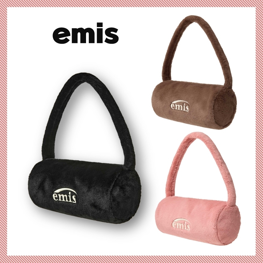 [emis] FUR CYLINDER BAG ★大人気★