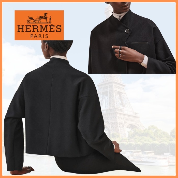 【シックな印象的★人気】HERMES レザーディテール付きパレット