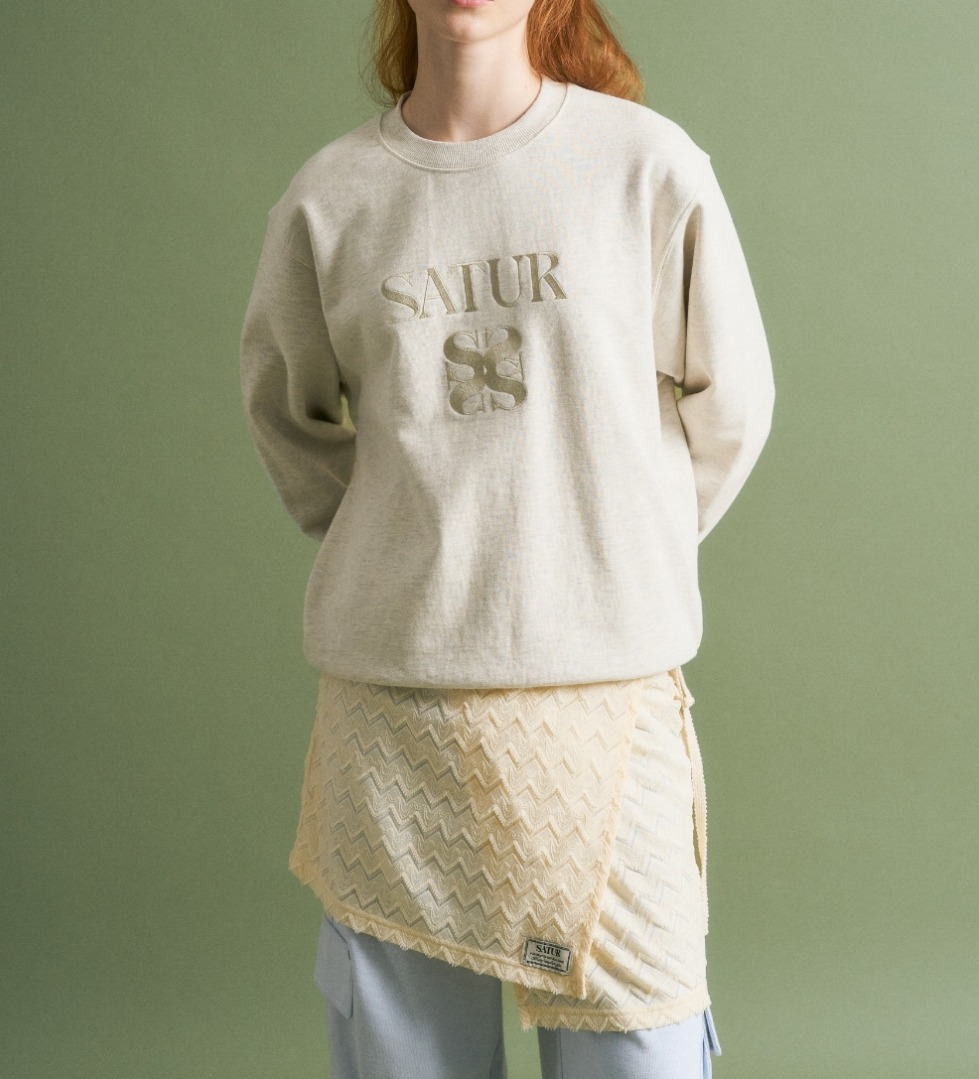 ☆韓国の人気☆【SATUR】☆(W) Crochet Layered Skir.t☆ ☆韓国の人気☆【SATUR】☆(W) Crochet Layered Skir.t☆