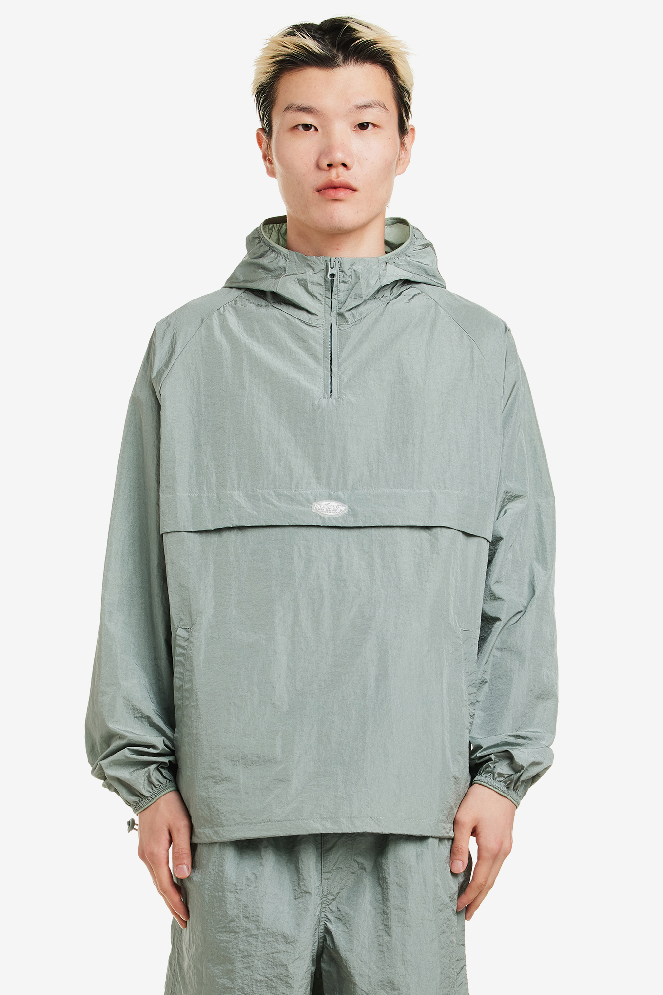 【FUCKING AWESOME】CRINKLE NYLON ANORAK GREY