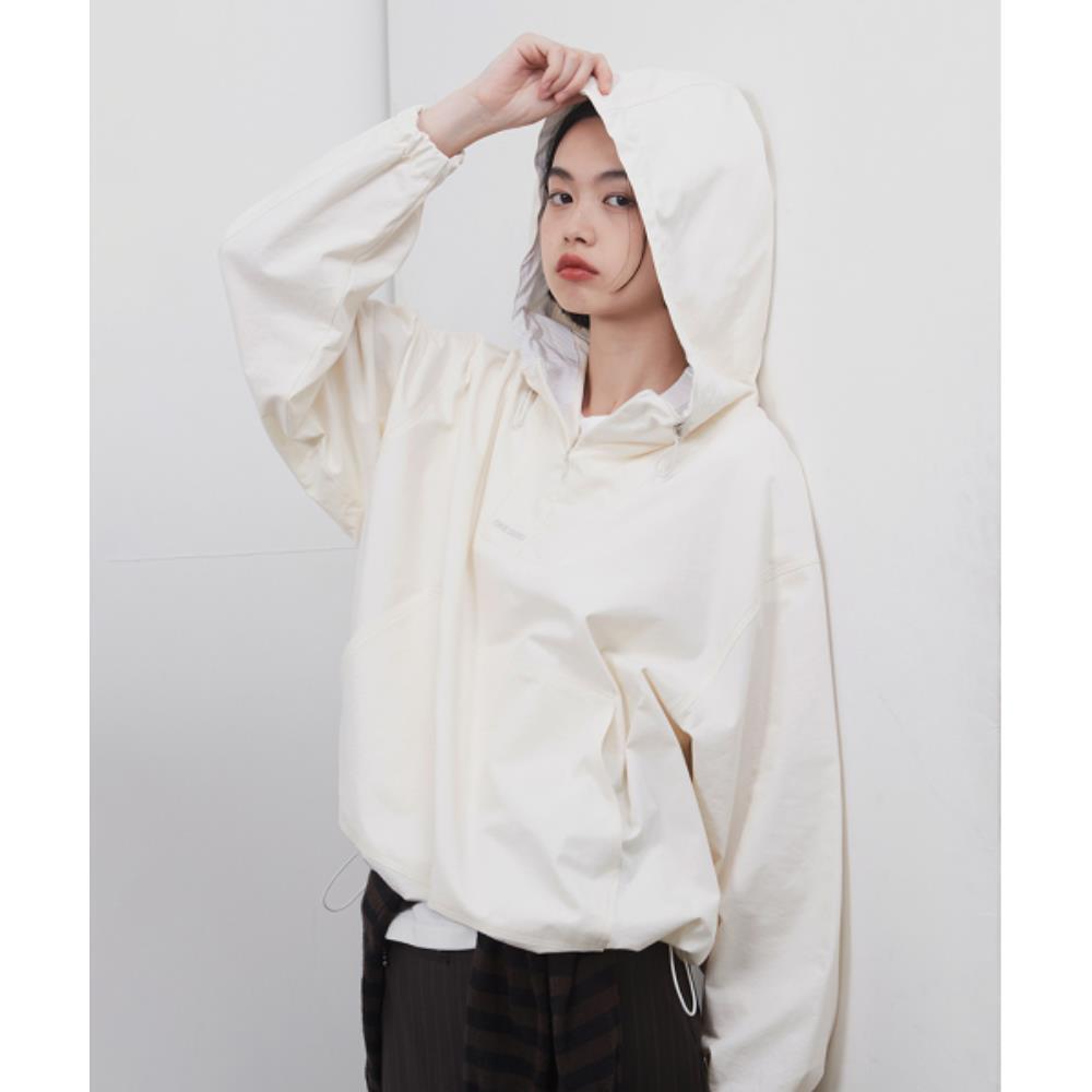 ★OHESHIO★ HOODED ANORAK IVORY 24FW-32008BH