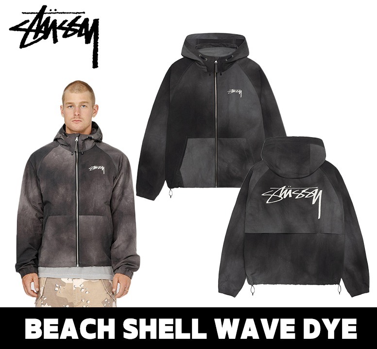 ★Stussy★BEACH SHELL WAVE DYE★大人気