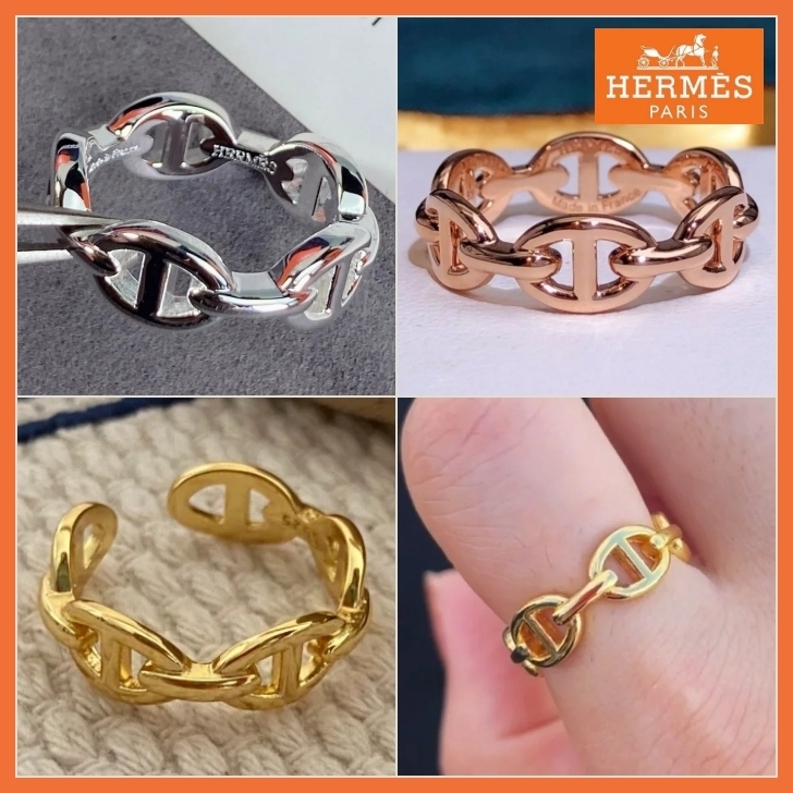 【小モデル】HERMES アンカーリンクチェーンリング
