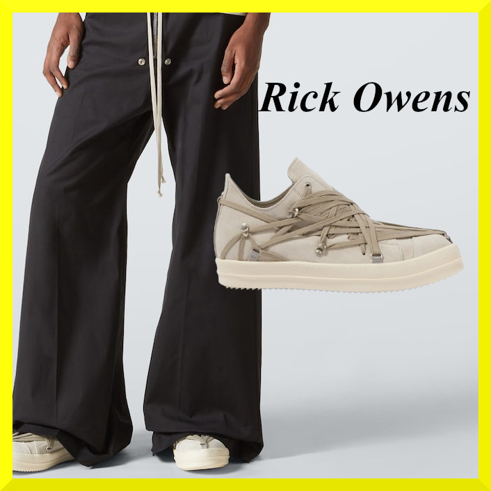 Rick Owens☆関税込☆メガレース スエード スニーカー