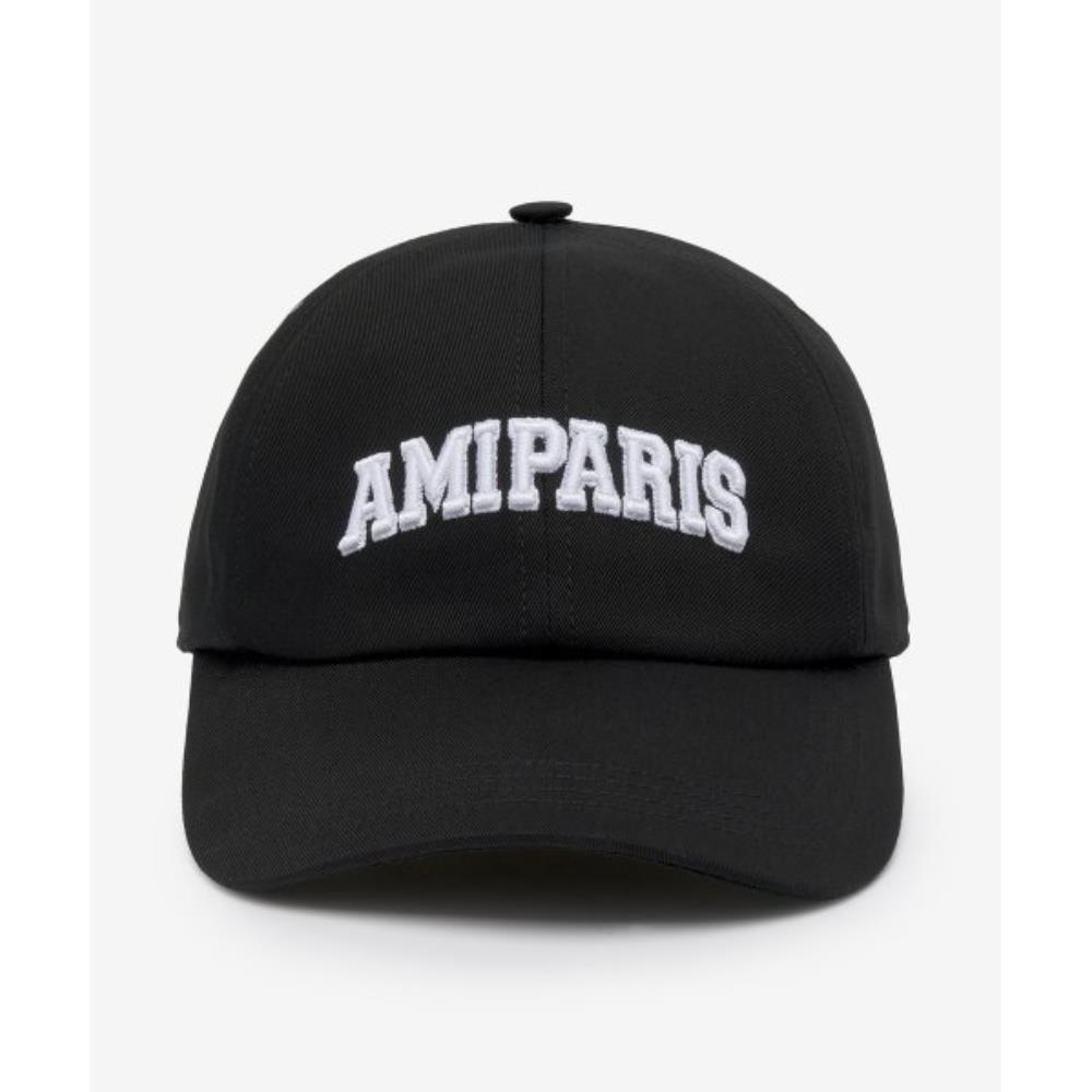 キャップ AMI PARIS Logo Embroidered Ball Cap Black UCP206CO0020001 UC