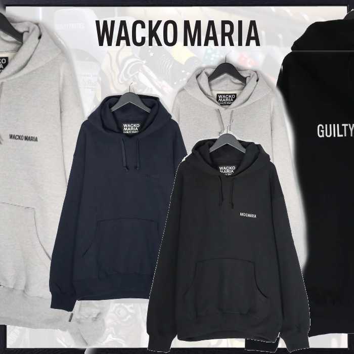 WACKO MARIA◆HEAVY WEIGHT PULLOVER HOODED SWEAT SHIRT 3色