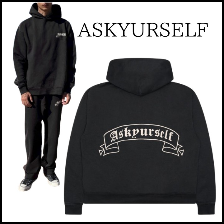 ☆ASKYURSELF☆バンド ボックス フーディー