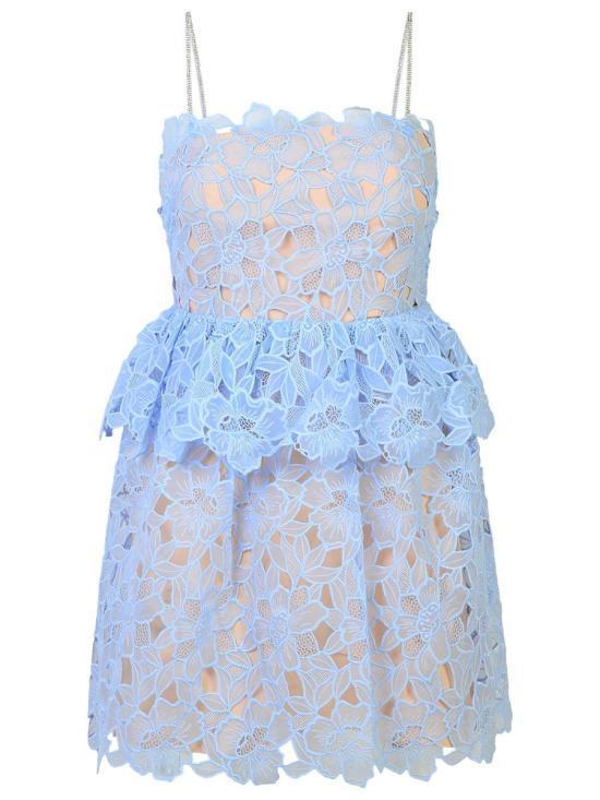 ワンピース SELF PORTRAIT Women Mid Skirts PF24 034S BLBLE BLUE
