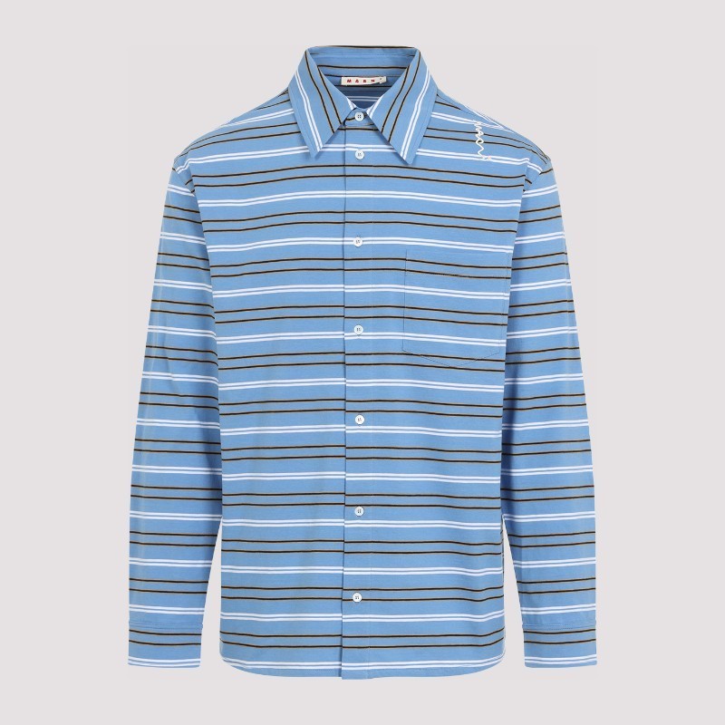 Tシャツ・カットソー MARNI SS25 POLO NECK (POMU0042S0 UTC452 STB26)