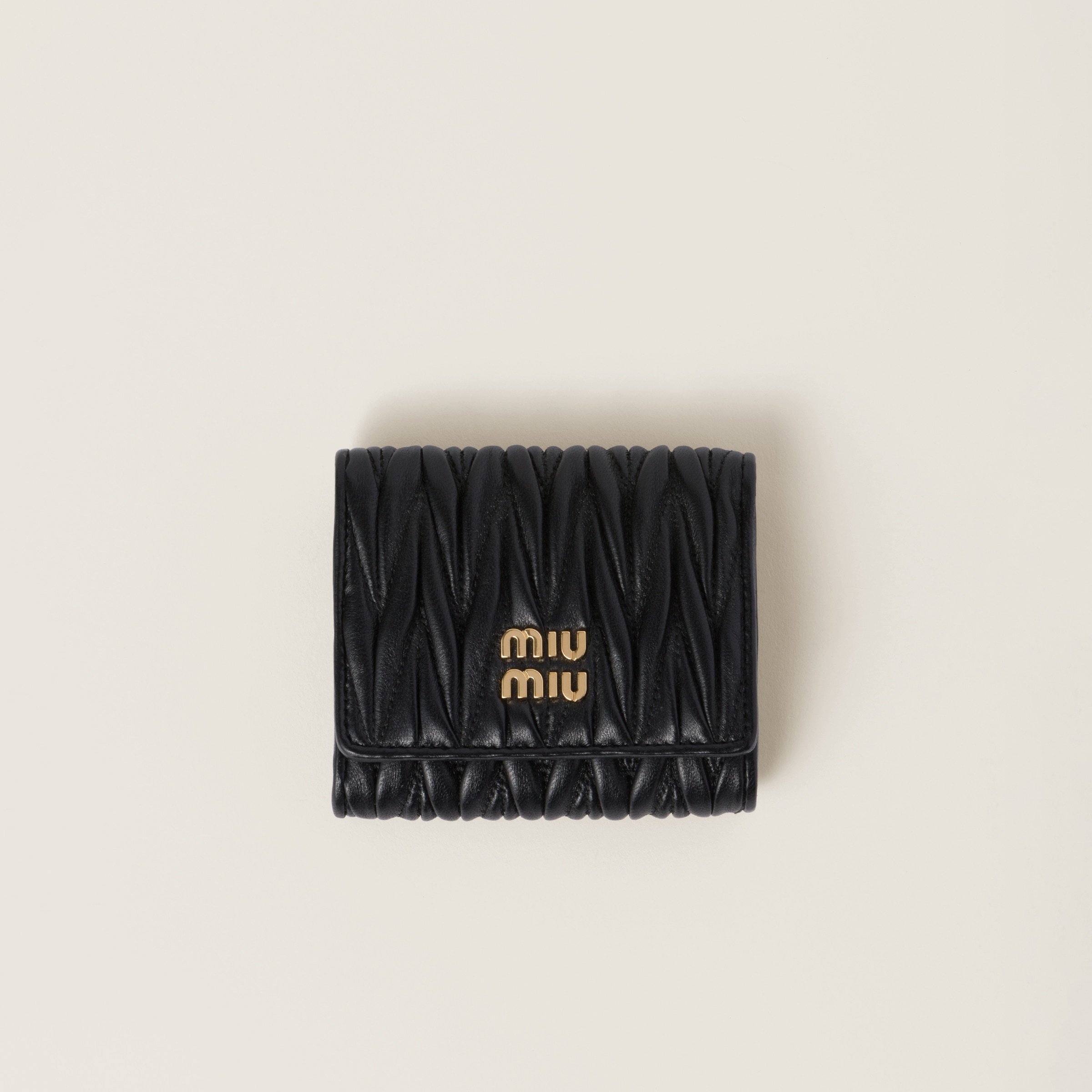 【日本入手困難】Small matelasse nappa leather wallet