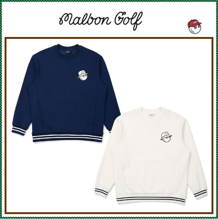 【MALBON GOLF】 TRAVEL SCRIPT ROUND MTM ■MAN