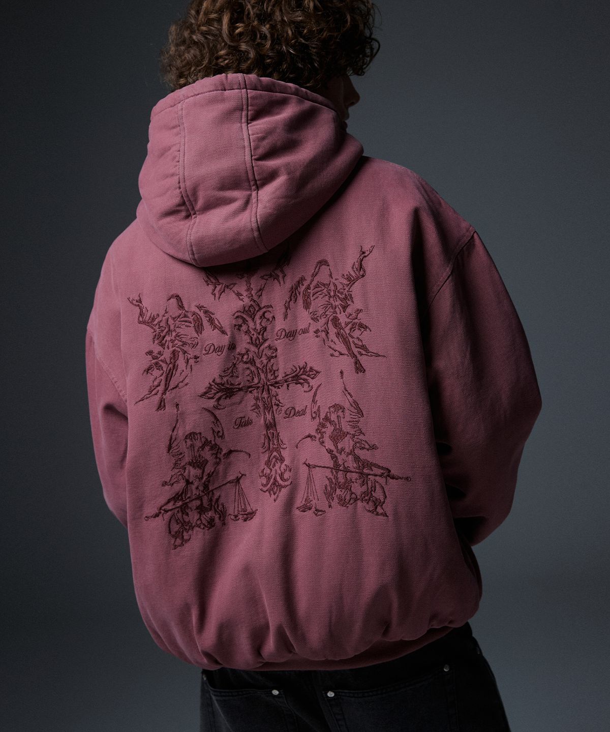 【NOT4NERD】4 Worshippers Oxford Hooded Work Jacket / 追跡付 NOT4NERD】4 Worshippers Oxford Hooded Work Jacket / 追跡付