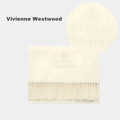 ☆Vivienne Westwood☆ORB ロゴ ウール マフラー 正規品