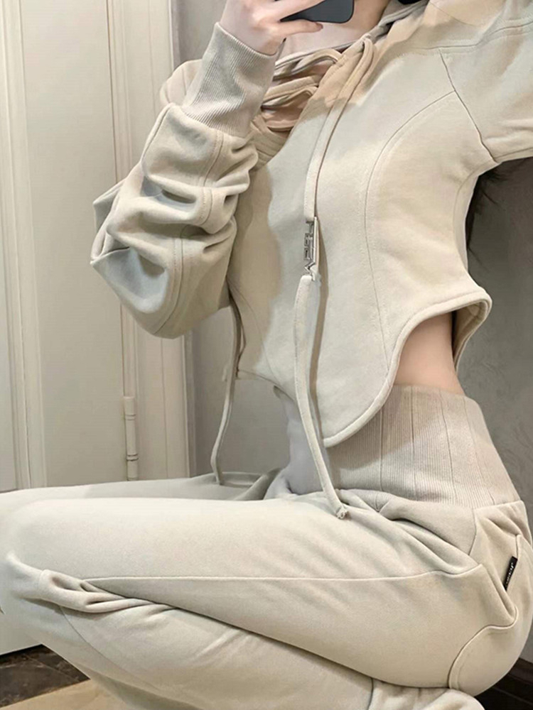 セットアップトップス スウェット フーディ パンツ 長袖 S/XL セットアップトップス スウェット フーディ パンツ 長袖 S/XL