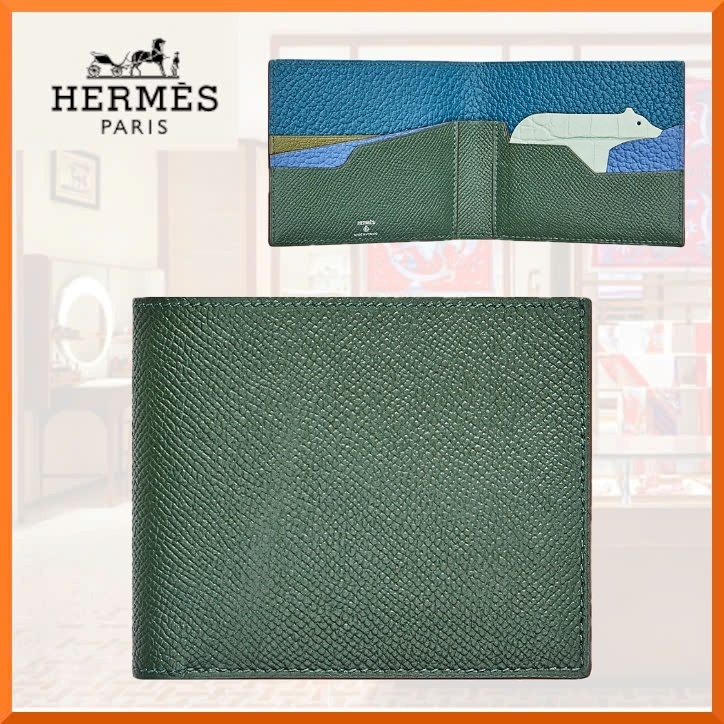 レア♪【HERMES】日本在庫なし♪折り畳み財布