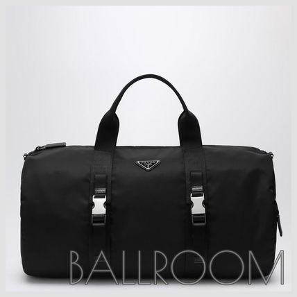 BLACK NYLON TRAVEL BAG PRADA(プラダ) - 海外通販のBUYMA