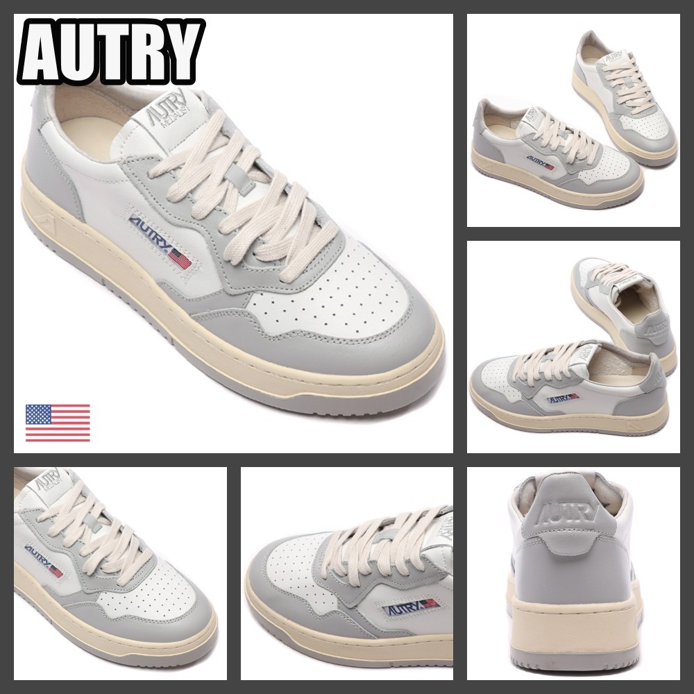 【AUTRY】◆Medalist Low Sneakers Gray◆AULM-WB10◆