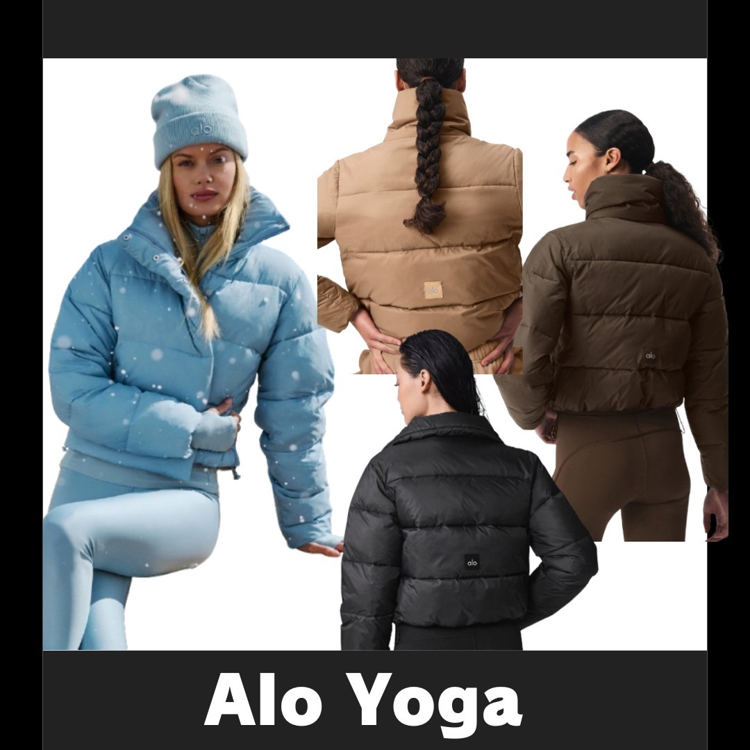♡Alo Yoga♡ゴールドラッシュパファー