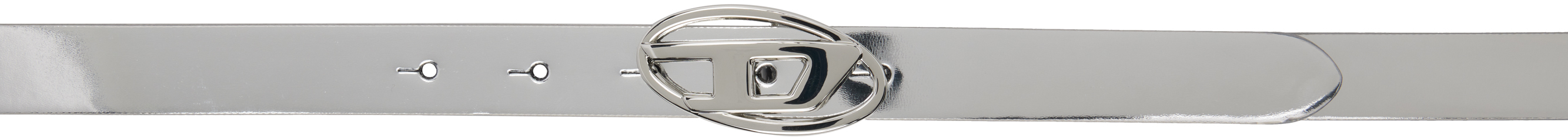 【関税込み】Diesel シルバー B-1dr 20 ベルト