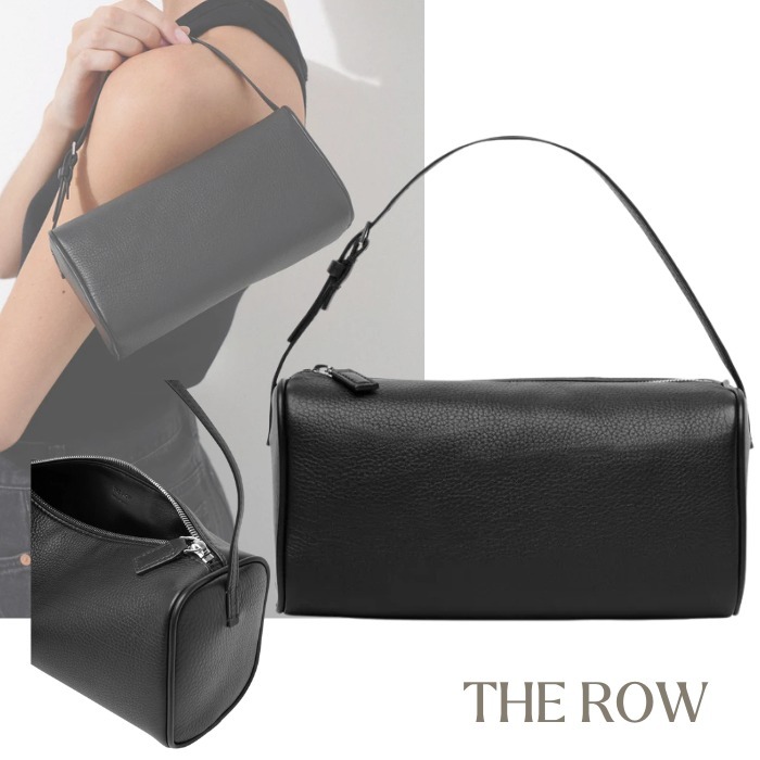 トレンド★THE ROW 90's レザートップハンドルバッグblack