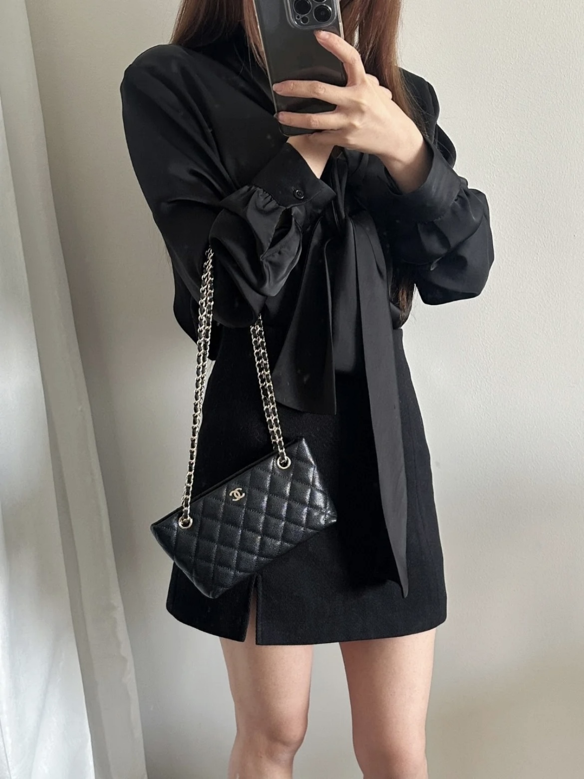 《使いやすいサイズ感♪》25C限定★CHANEL ショルダーバッグ