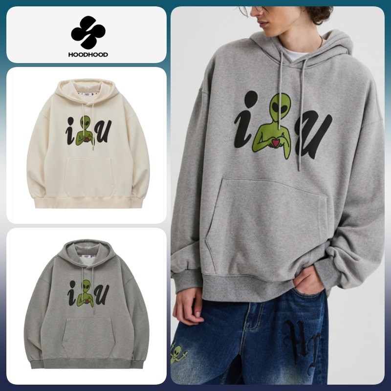 ◆HOODHOOD I hood U Hood/2色◆