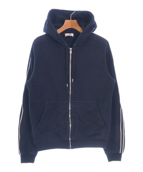 HERMES エルメス パーカー 黒x白 M 4103524D0159