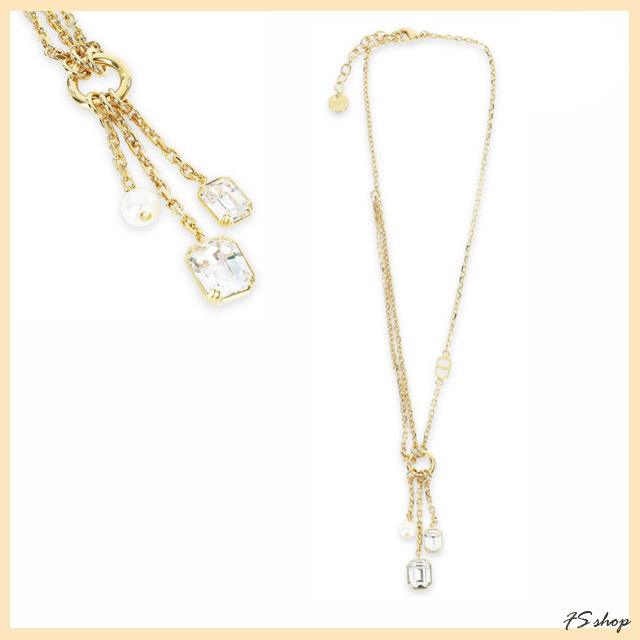 DIOR ◆ PETIT CD パール チェーン ネックレス [正規品/関税込]