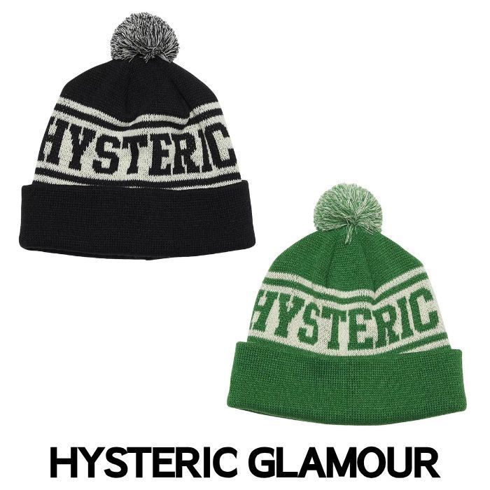 HYSTERIC GLAMOUR HYSTERIC LOGO ボンキャップ