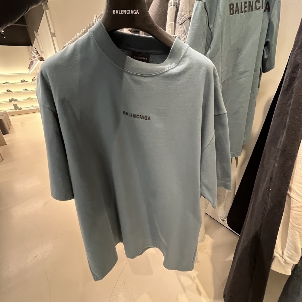 BALENCIAGA★ 612966 Regular Fit Tシャツ