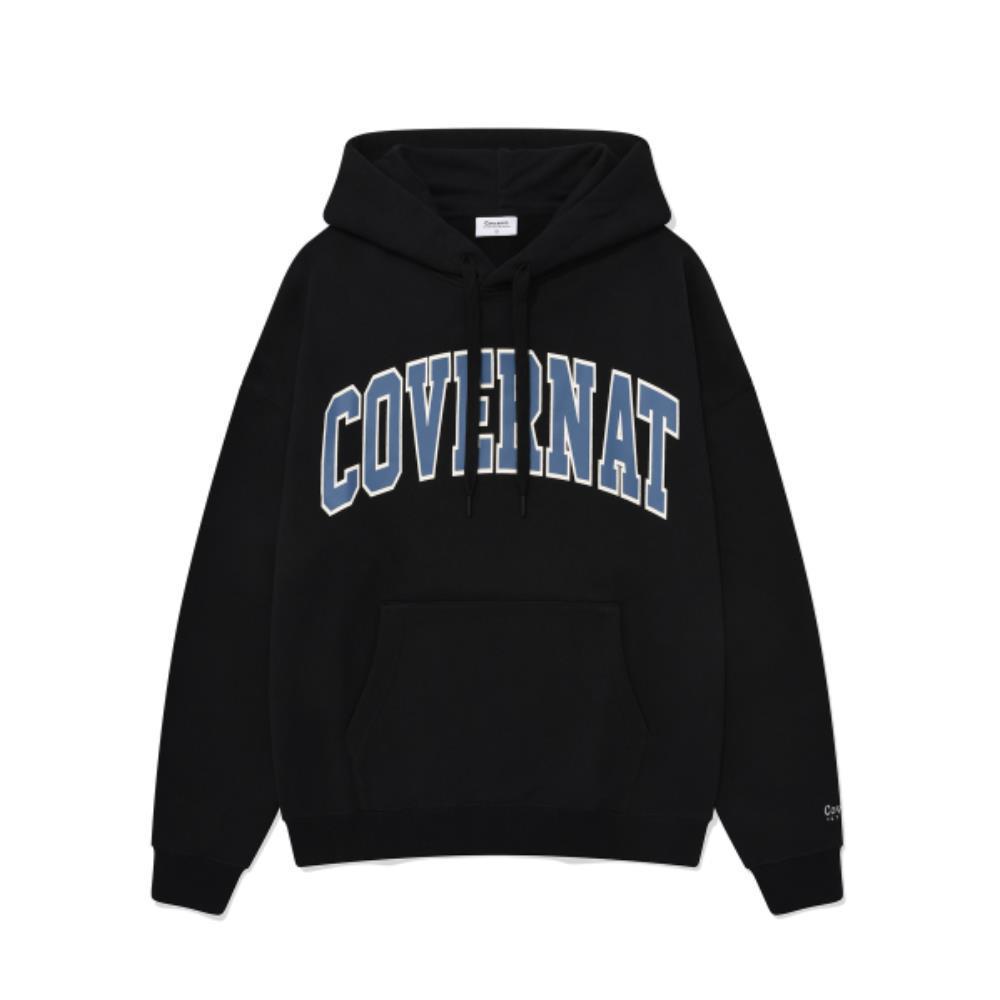パーカー・フーディ COVERNAT Arch Logo Drop Fit Hoodie Black