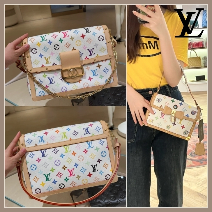【GM】Louis Vuitton マルチカラー・ドーフィン・ソフト バッグ