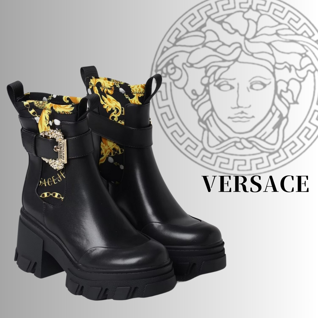 【VERSACE】国内発送★ブーツ