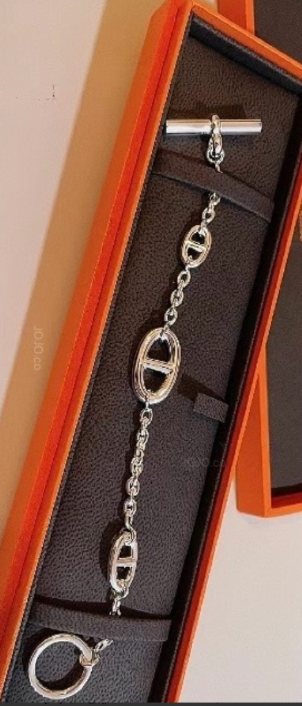 《抜群のカッコ良さ◎》HERMES ブレスレット ファランドール