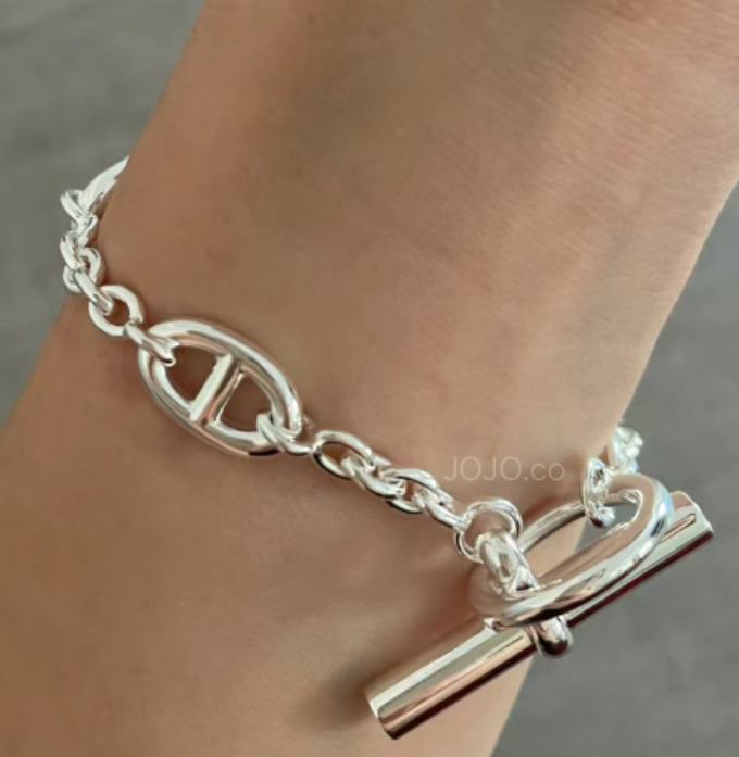 《抜群のカッコ良さ◎》HERMES ブレスレット ファランドール