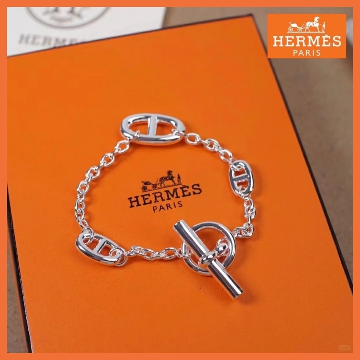 【シェーヌダンクル】HERMES ファランドール ブレスレット
