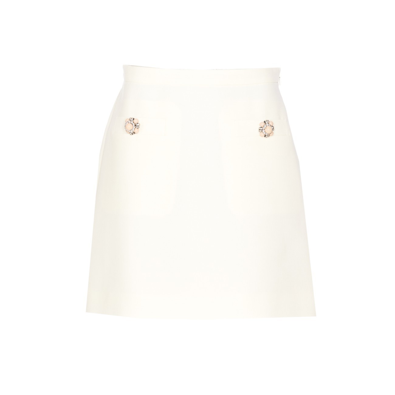ミニスカート Valentino Garavani CREPE COUTURE MINI SKIRT