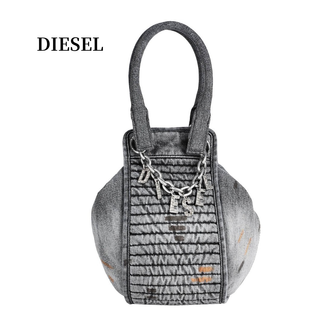 関税送料込【DIESEL】D-VINA-S ハンドバッグ ミディアム