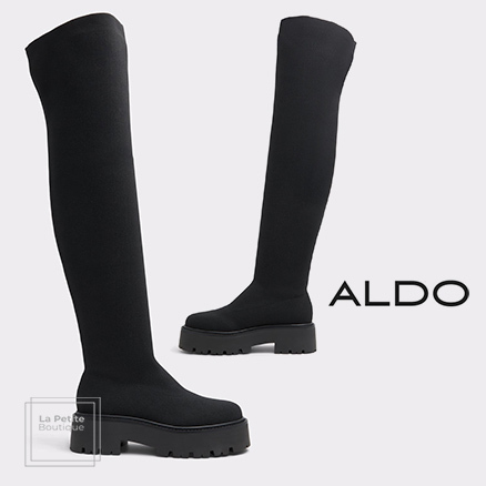 【ALDO】セール☆プラットフォーム☆Dynoknit☆ニーハイブーツ