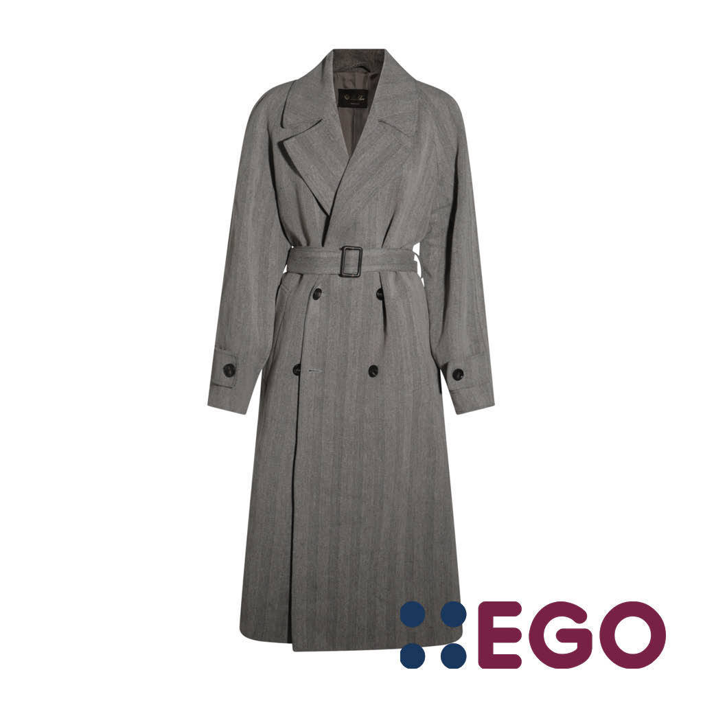 コート LORO PIANA COATS CHALK/BLACK