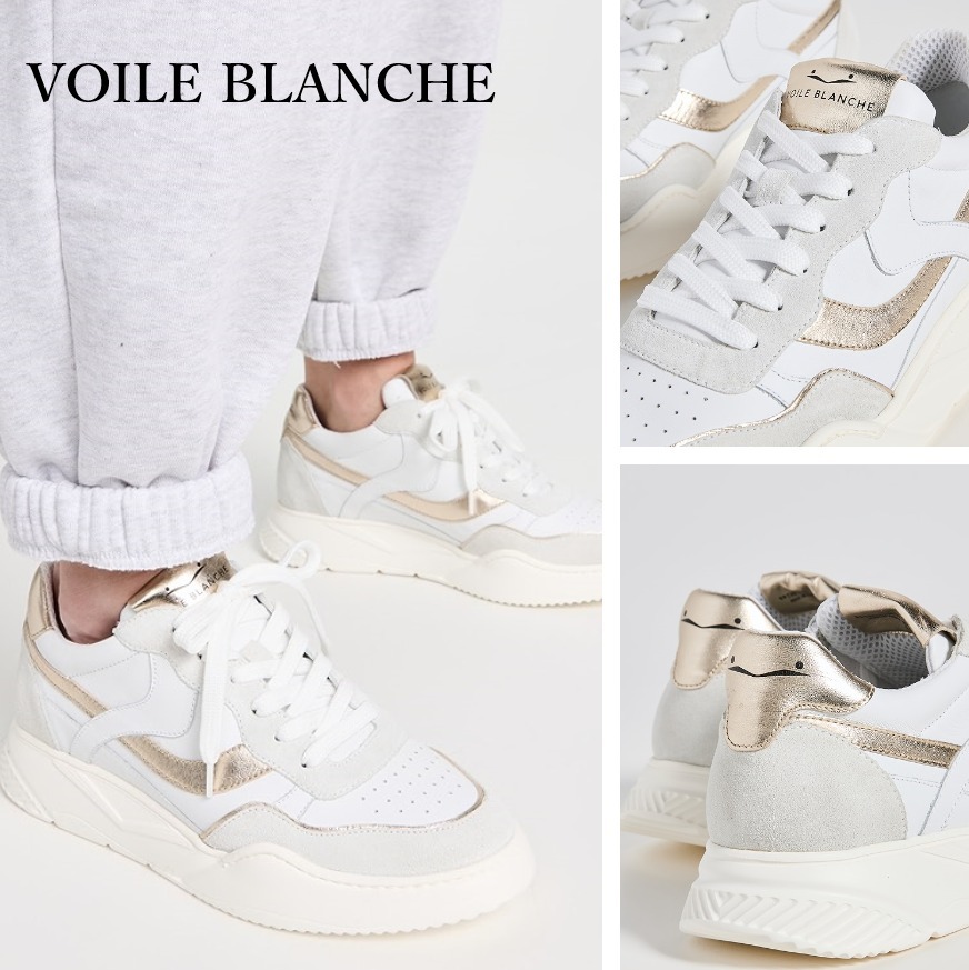 関税込◆VOILE BLANCHE レザー スニーカー AXELLE