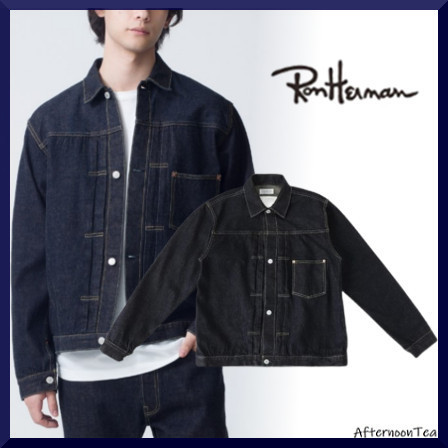 すぐ届く【Ron Herman DENIM】クラシックロー デニムジャケット
